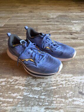 SAUCONY Kinvara 13 S10723-30 Blue & Yellow Sneakers Women’s 9.5